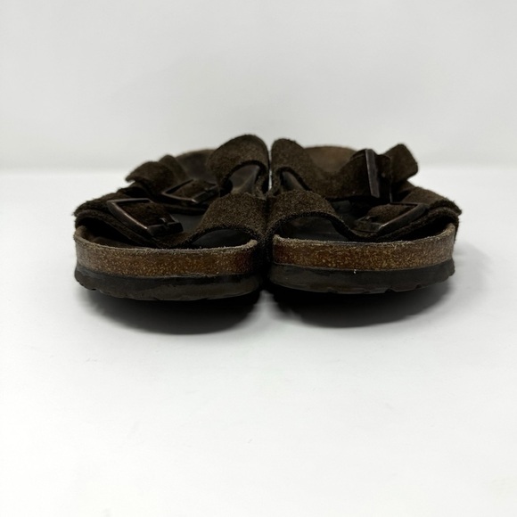 Birkenstock Arizona Suede Soft Footbed Sandals - Picture 3 of 8